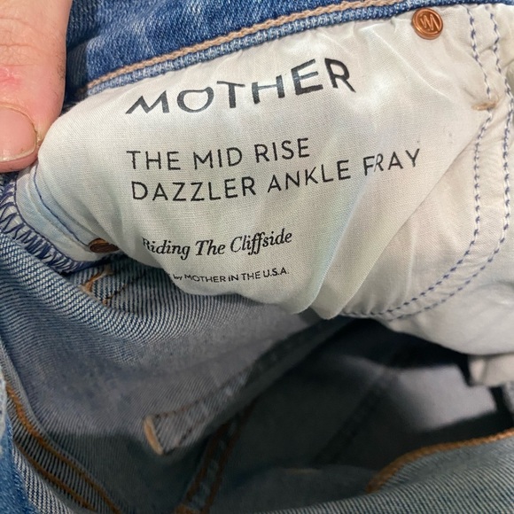 MOTHER Blue Ankle & Cropped Jeans - Picture 12 of 14